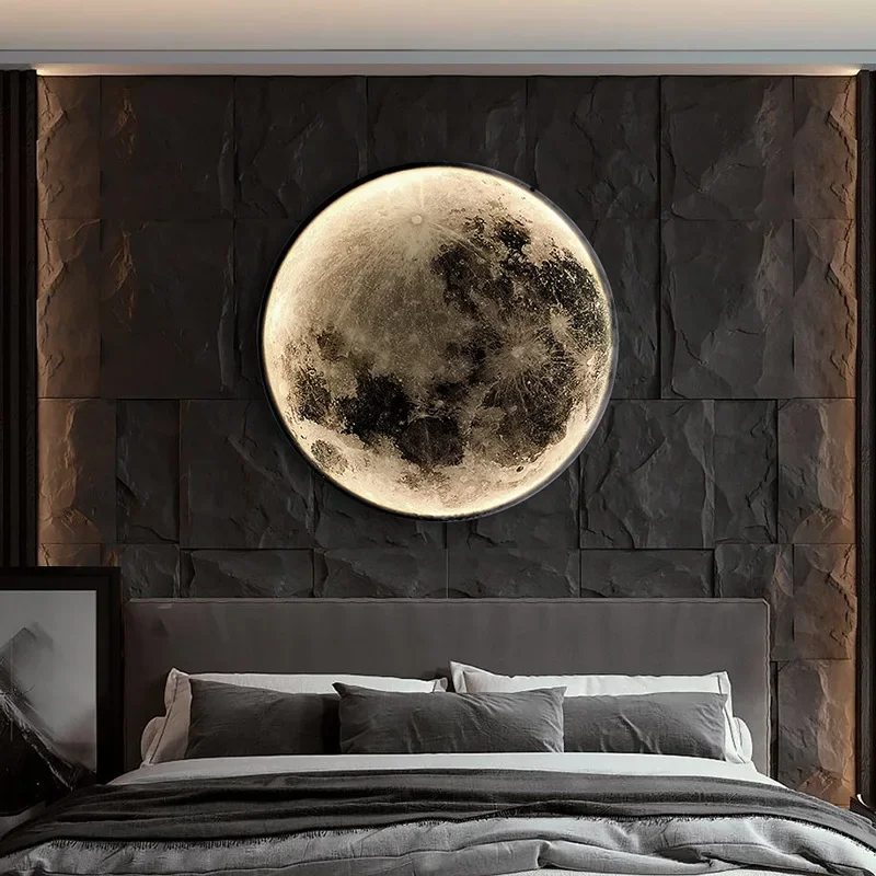 Interior Design Years Of Study - Moderne Designer-Wandleuchten für Inneneinrichtung, Lunar Indoor