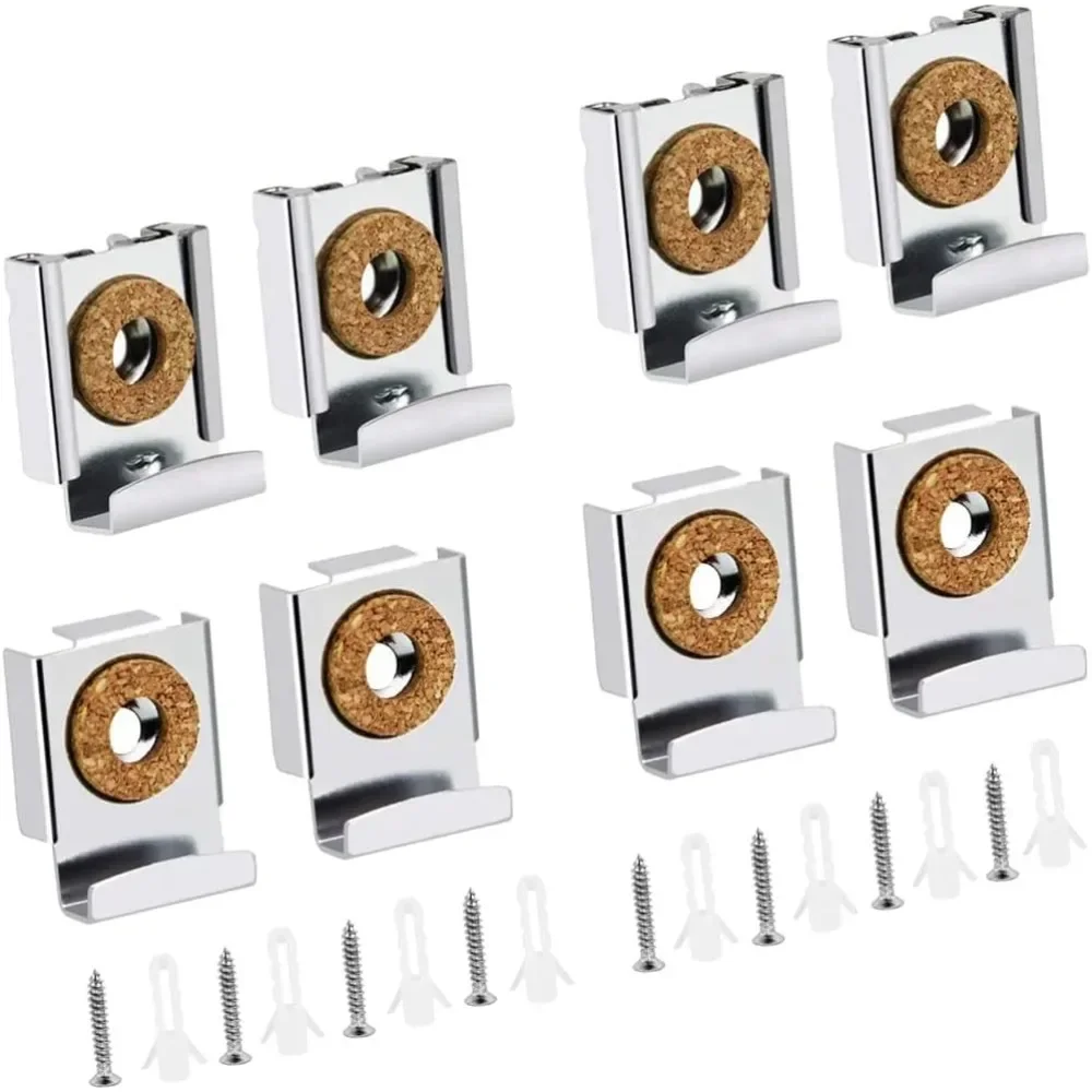 Rattan Mirror Round - Für 4 stücke Chrom Spiegel Wand