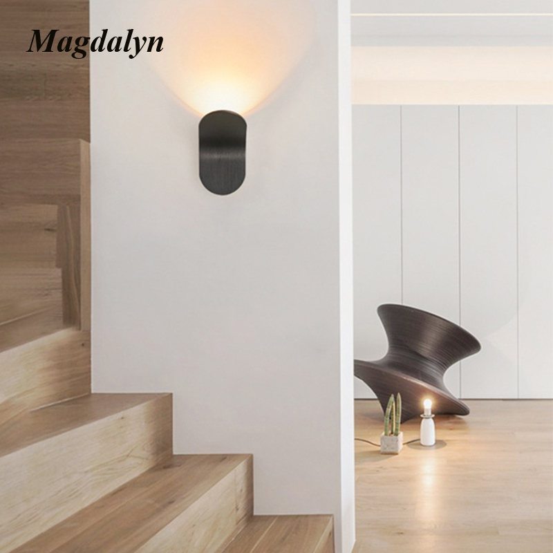 Interior Design Years Of Study - Magdalyn Innen-Aluminium-Wandlampen im nordischen Stil, Hotel,