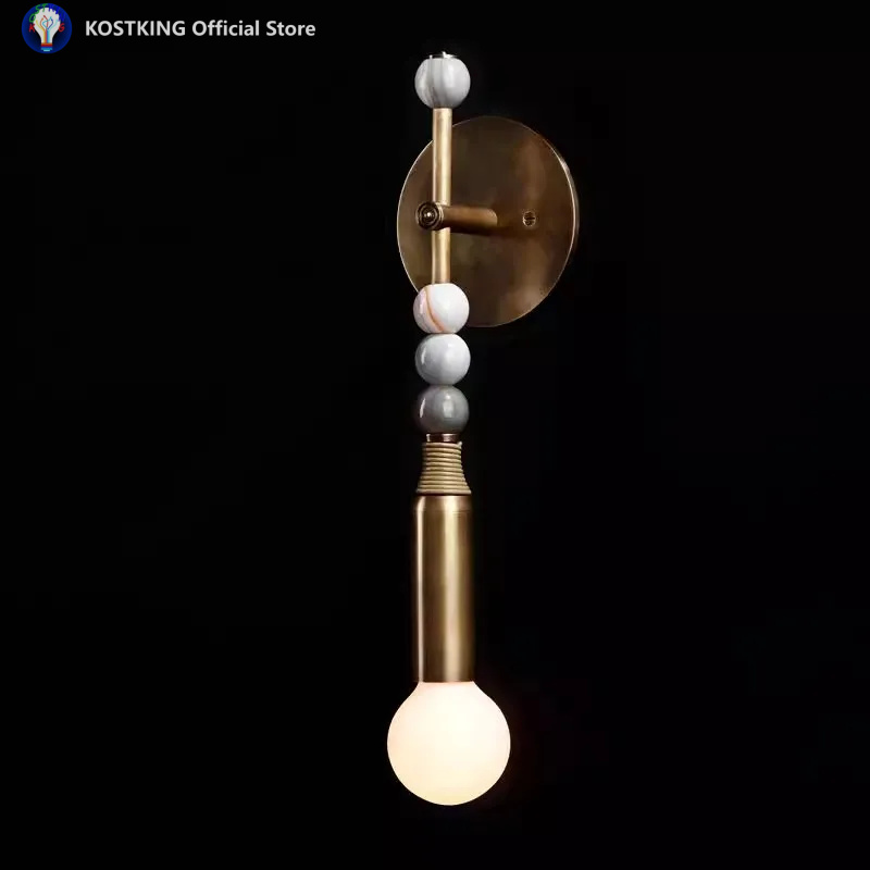 Interior Design Years Of Study - Vintage Kupfer-Messing-Wandleuchte Retro Luxus Nordisches Design