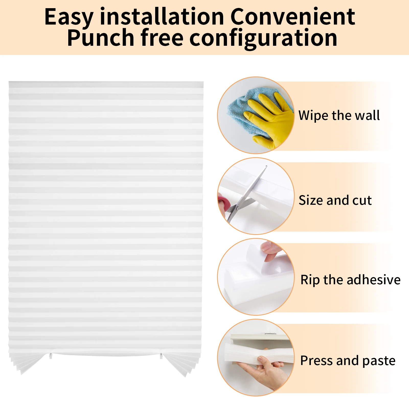 Plissierte Fensterjalousien Te – Linen Roller Blind Bewertung und Preis
