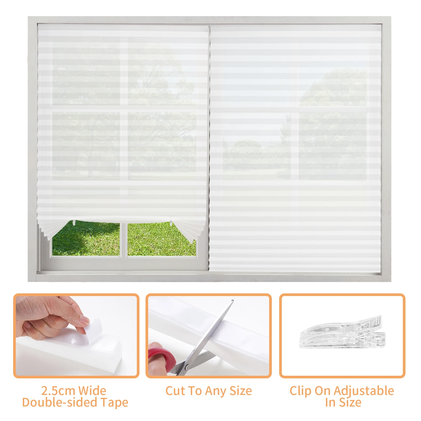 Plissierte Fensterjalousien Te – Linen Roller Blind Bewertung und Preis