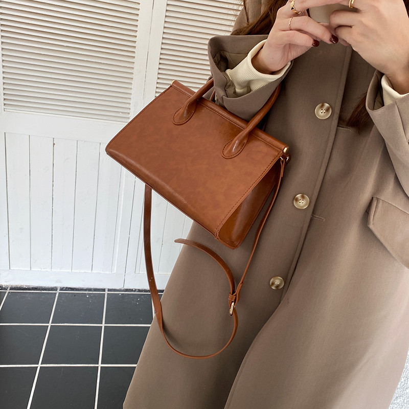 Vintage-Handtasche aus Ölwachs – Interior Design Vintage Style Bewertung und Preis