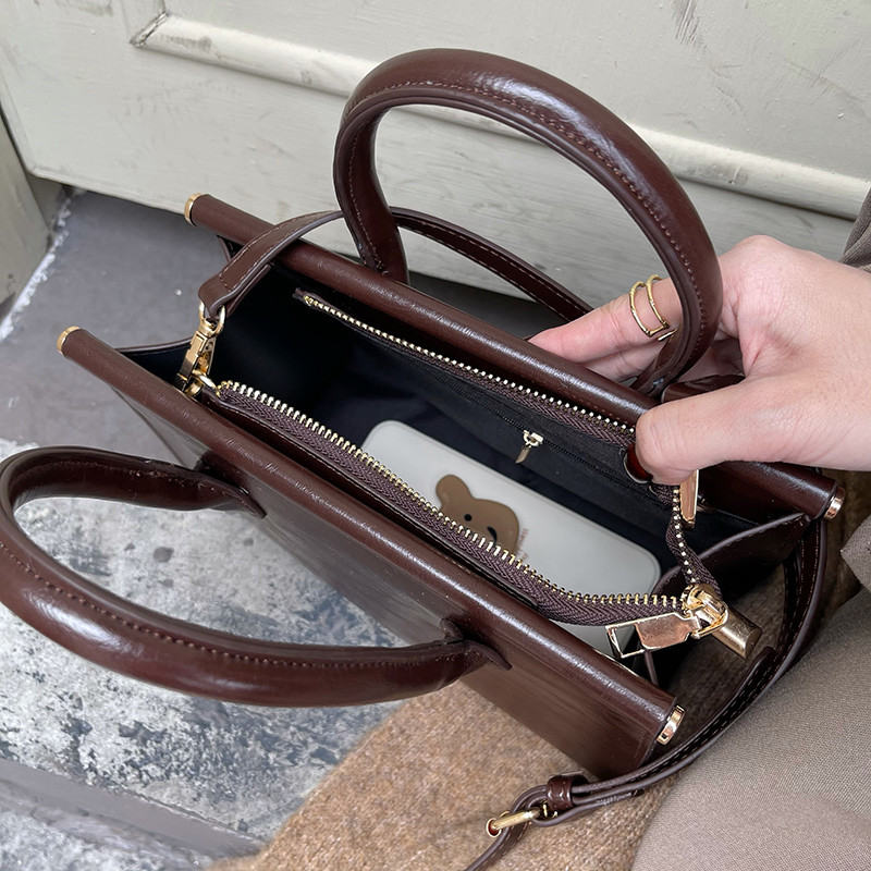 Vintage-Handtasche aus Ölwachs – Interior Design Vintage Style Bewertung und Preis