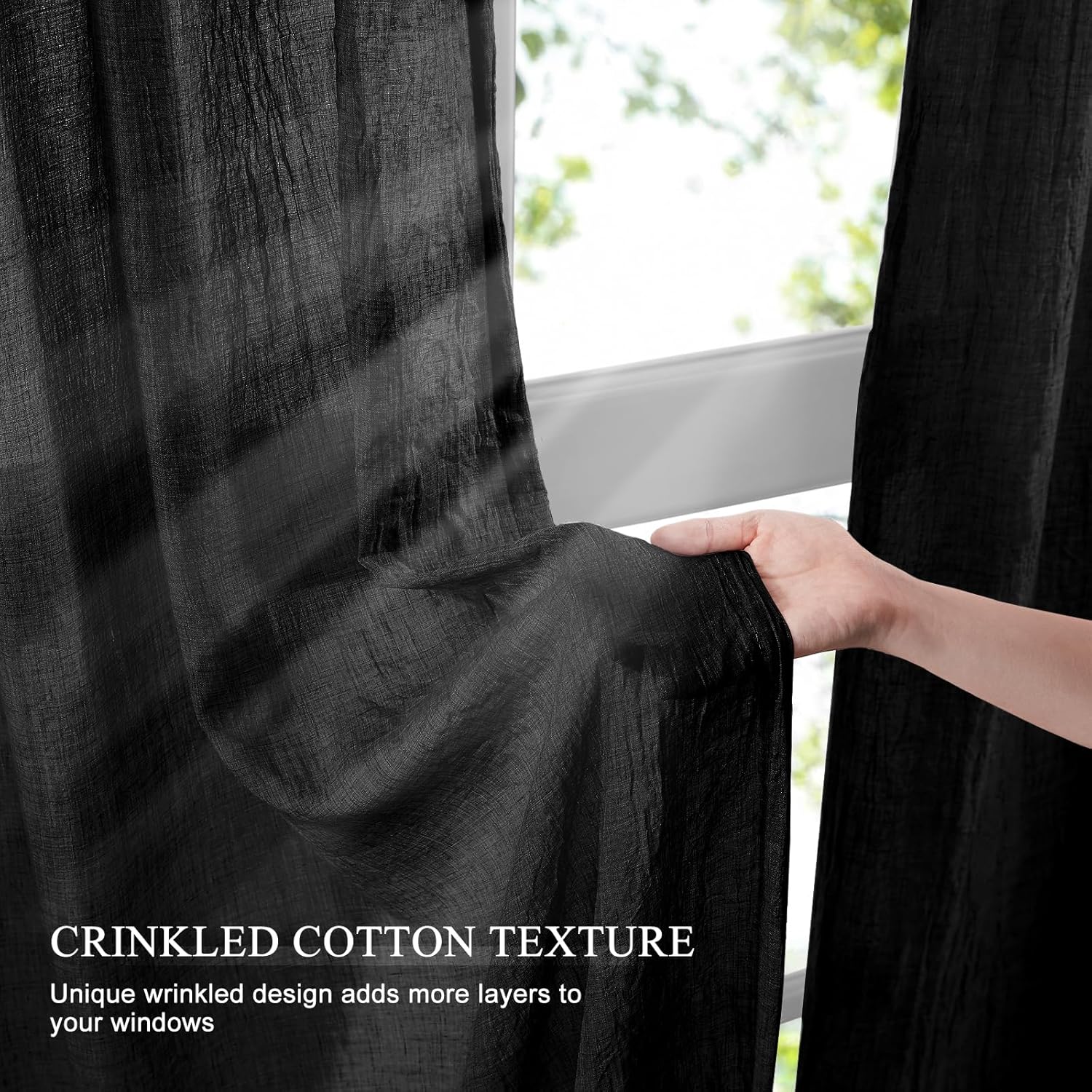 Schwarze Transparente Vorhänge – Linen Roller Blind Bewertung und Preis