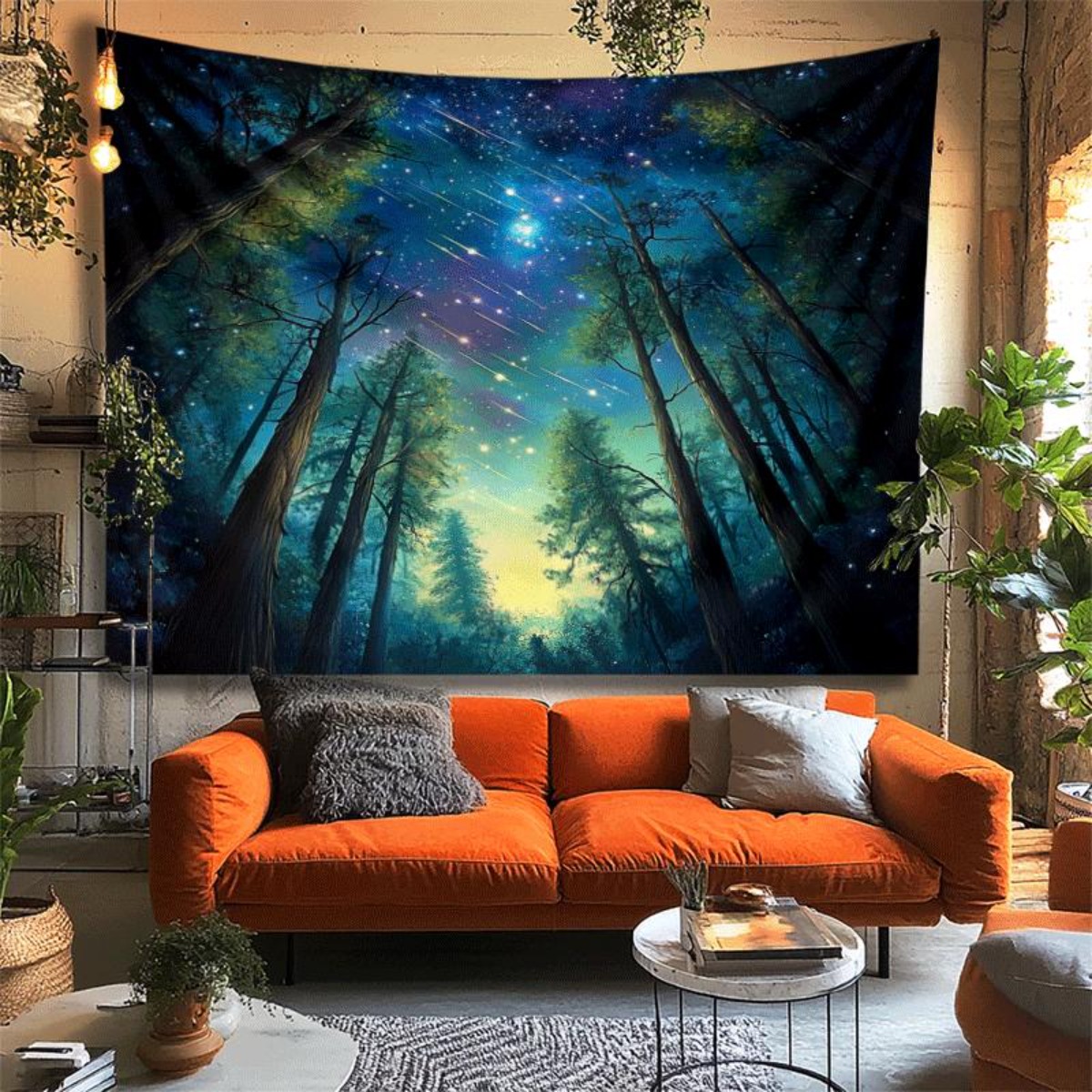 Sternennacht Wald Himmel Wandt – Interior Design Hd Bewertung und Preis
