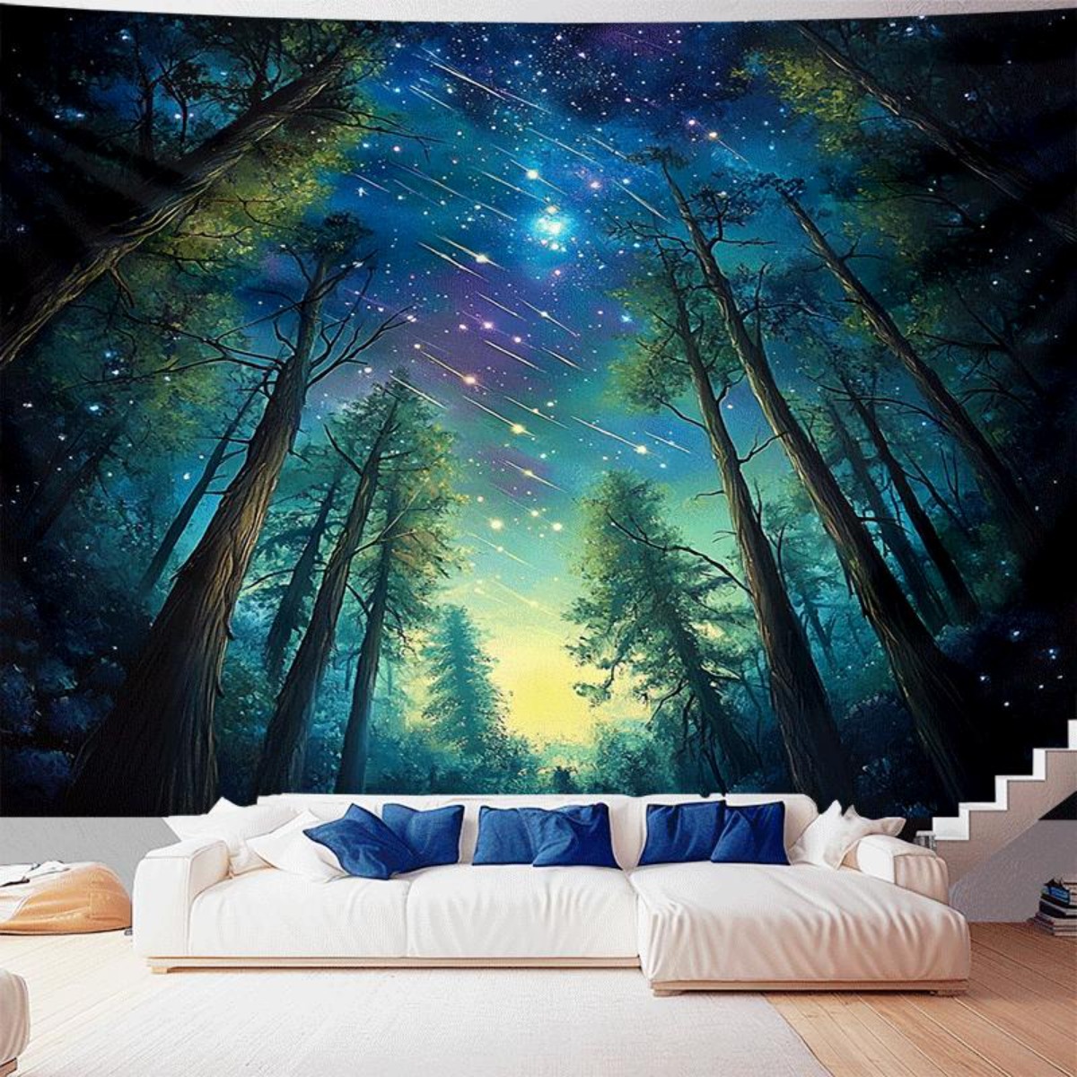 Sternennacht Wald Himmel Wandt – Interior Design Hd Bewertung und Preis