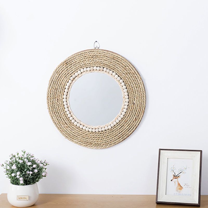 Rattan-Kunsthandwerk Dekorativ – Rattan Mirror Round Bewertung und Preis
