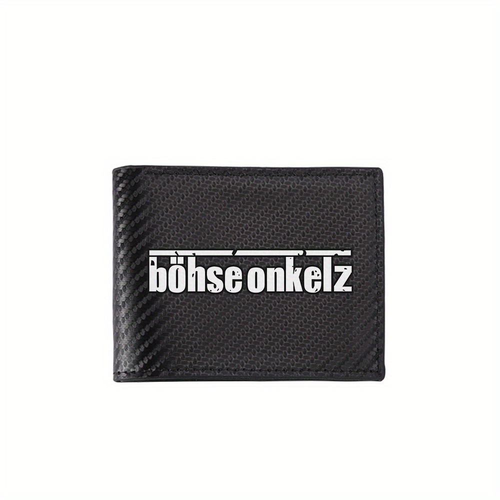 Bandname, weißer Text auf Schw – Interior Design Name Bewertung und Preis