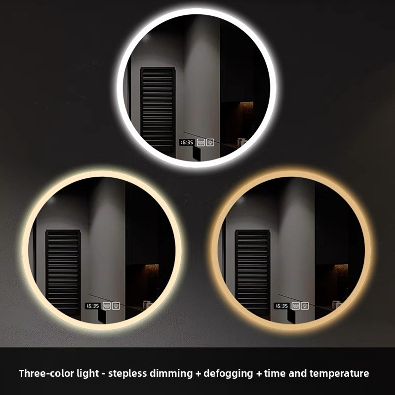 LED-Spiegel mit Beleuchtung, 1 – Rattan Mirror Round Bewertung und Preis