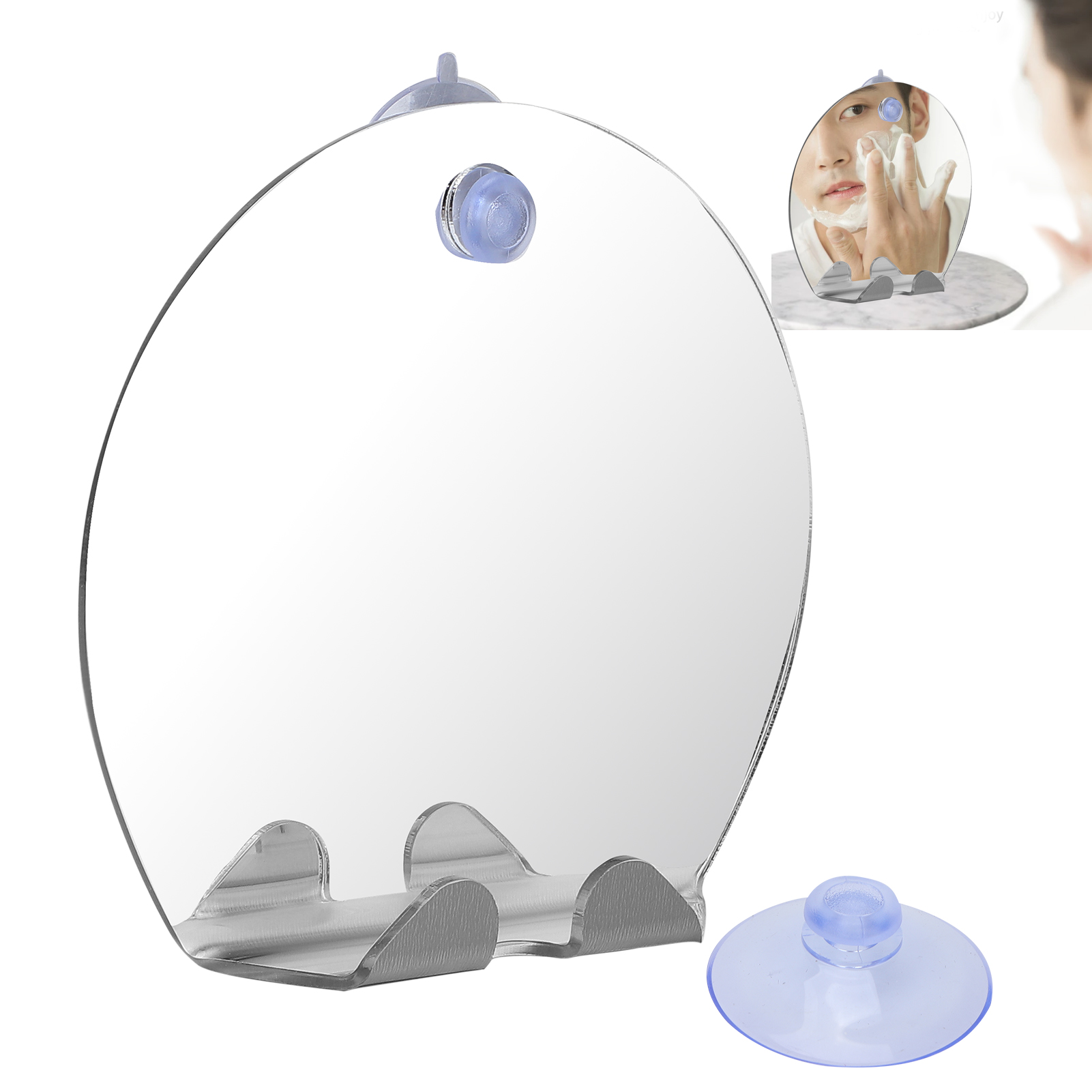 Beschlagfreier Rasierspiegel f – Rattan Mirror Round Bewertung und Preis